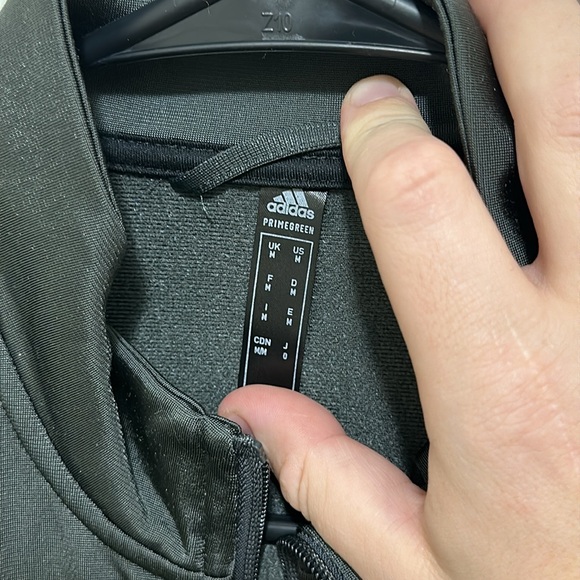 Adidas Primegreen Zip Up Jacket size M - Picture 2 of 3